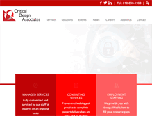 Tablet Screenshot of criticaldesign.net